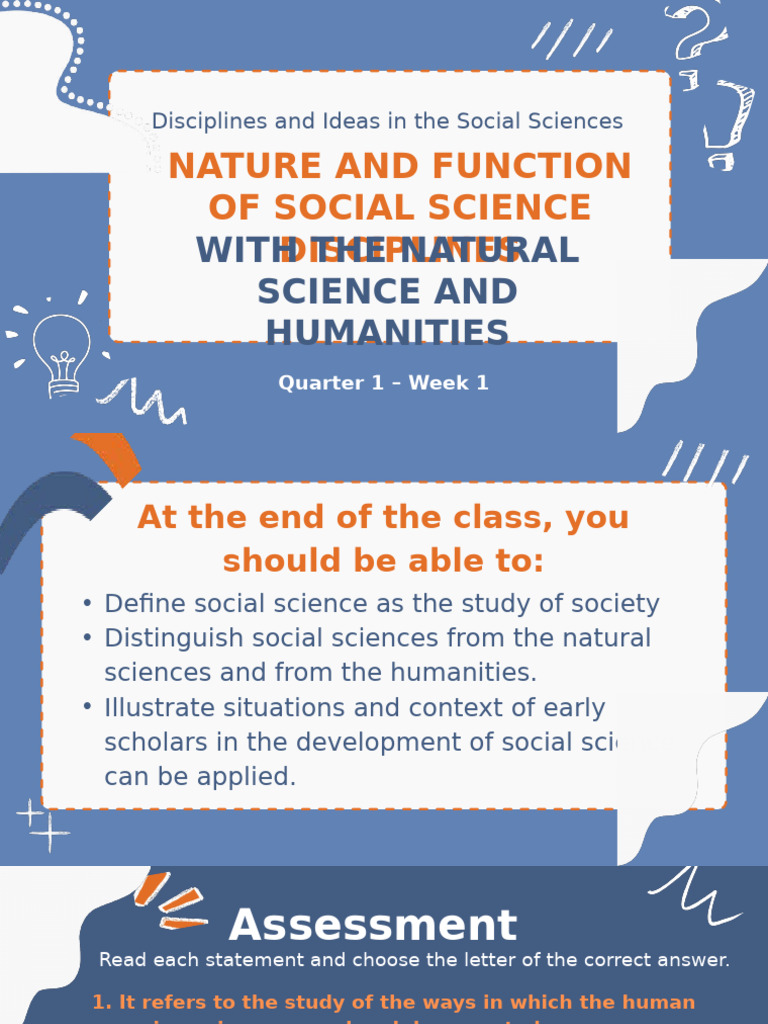 Understanding Social Science Disciplines | PDF | Social Sciences | Science