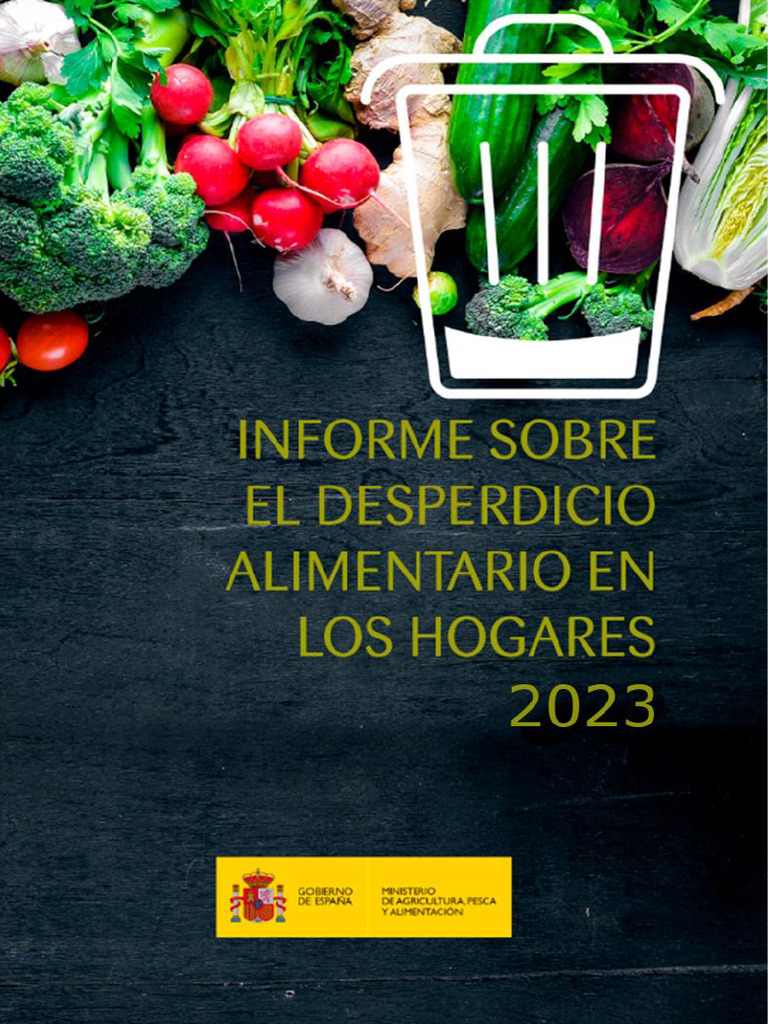 Desperdicio Alimentario en Hogares 2023 | PDF | Alimentos | ensalada