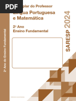 Prova SARESP 2024 - 2.º Ano | PDF