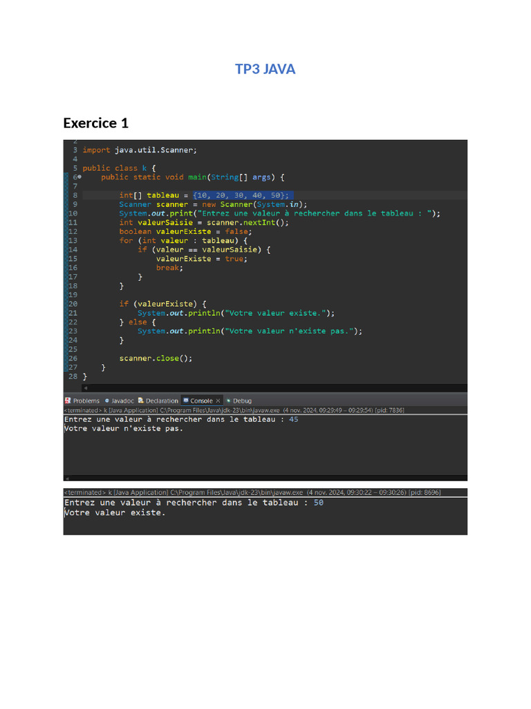 Td 3 java pdf