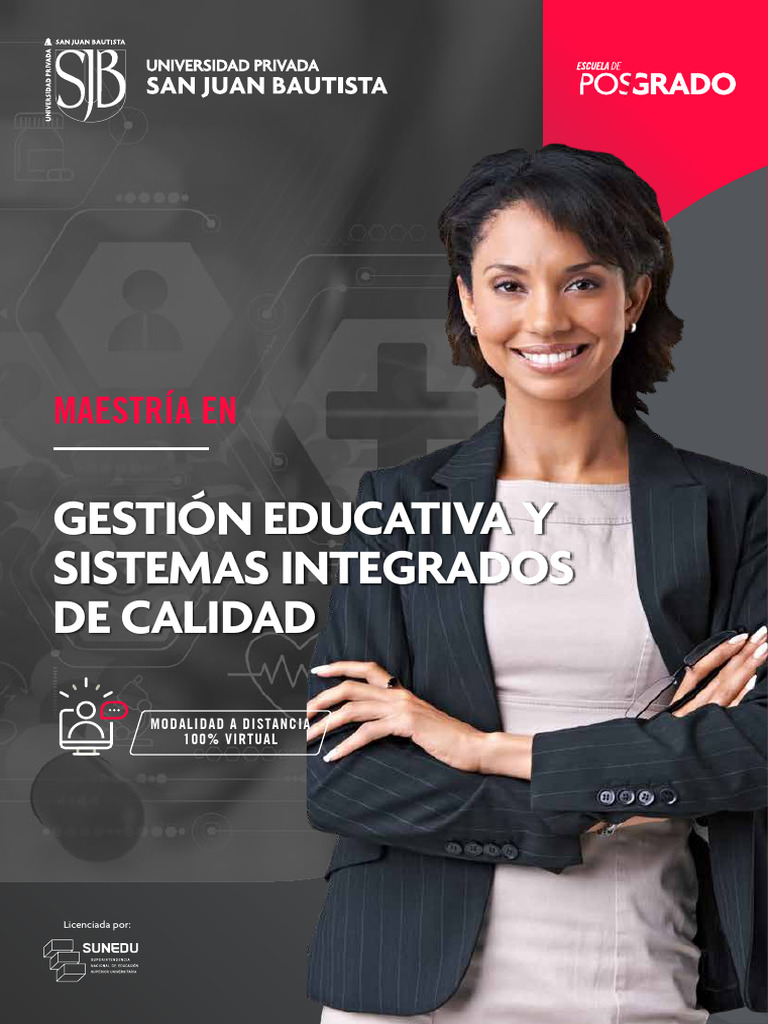 Maestría en Gestión Educativa Online | PDF | Universidad | Plan de estudios