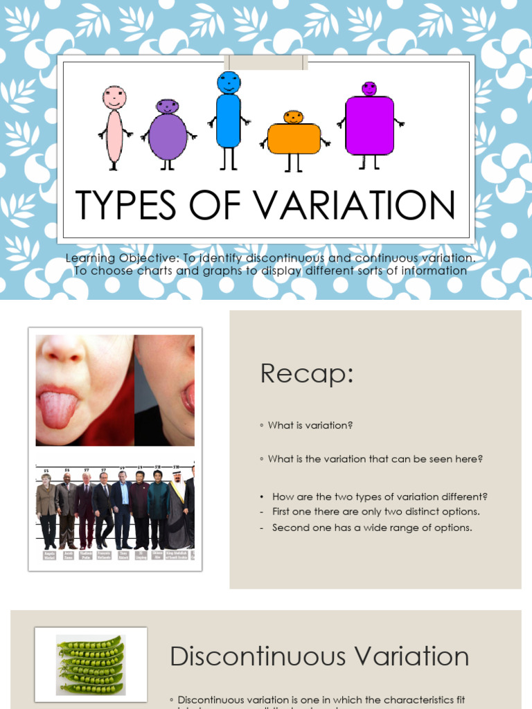 3.1 Types of Variation | PDF