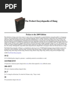 Slang | PDF | Afro | Lysergic Acid Diethylamide