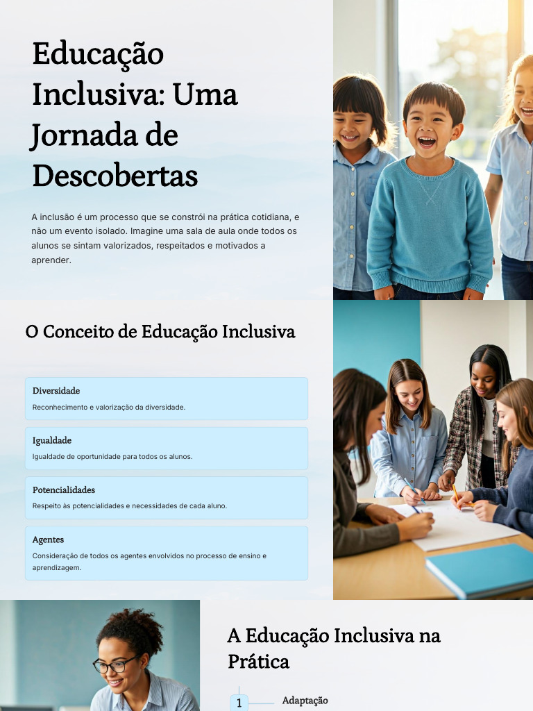 Educação Inclusiva: Práticas e Desafios | PDF | Inclusão (Educação ...