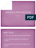 Badjaos and Tausugs Wow