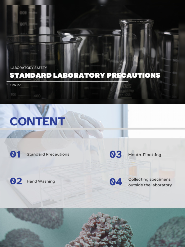 Lab Safety for Healthcare Workers | PDF | Infection | Hand Washing