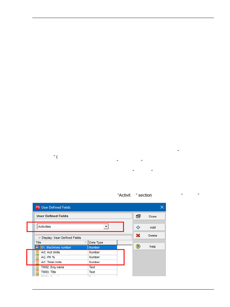 Update Labor Resources in Primavera P6 | PDF | Computer Programming ...