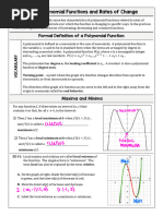 Increasing and Decreasing Functions - Worksheet | PDF | Function ...