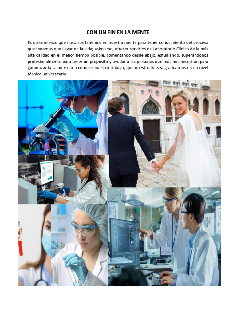 Con Un Fin en La Mente | PDF