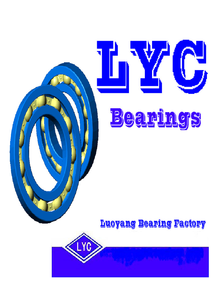 Types and Selection of Rolling Bearings | PDF | Bearing (Mechanical ...