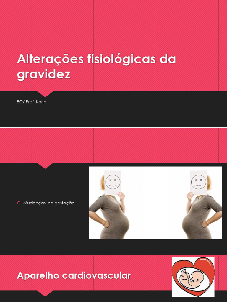 Mudanças Fisiológicas na Gravidez | PDF