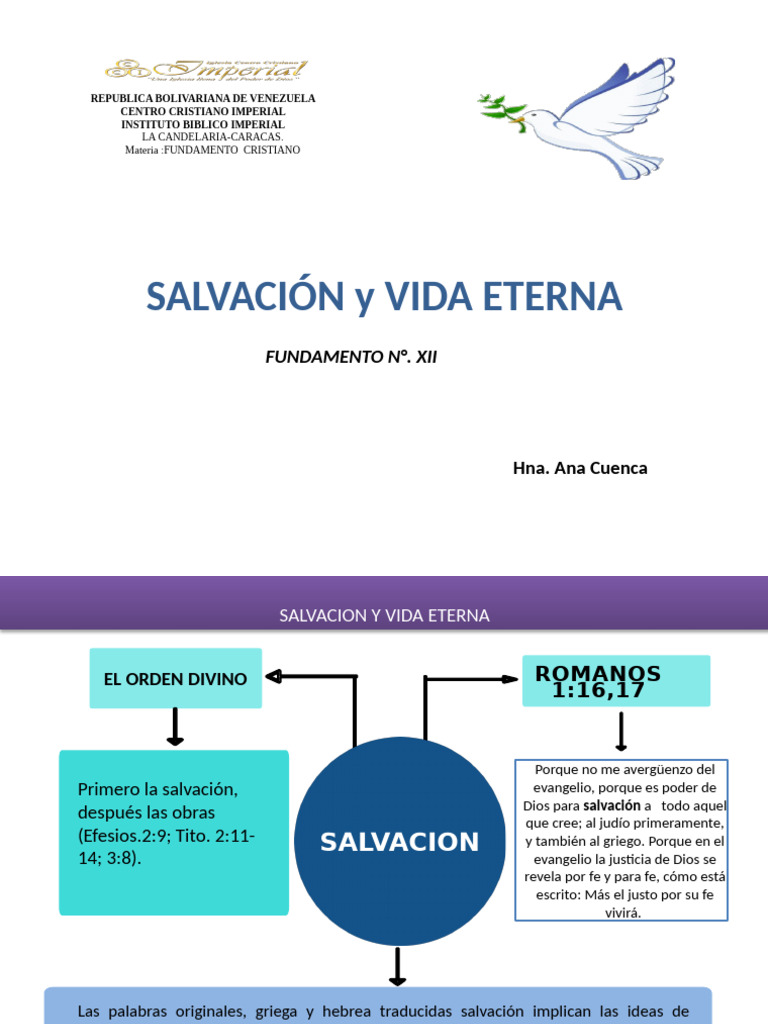 Fundamentos de la Salvación Cristiana | PDF | Salvación | Cristo (título)