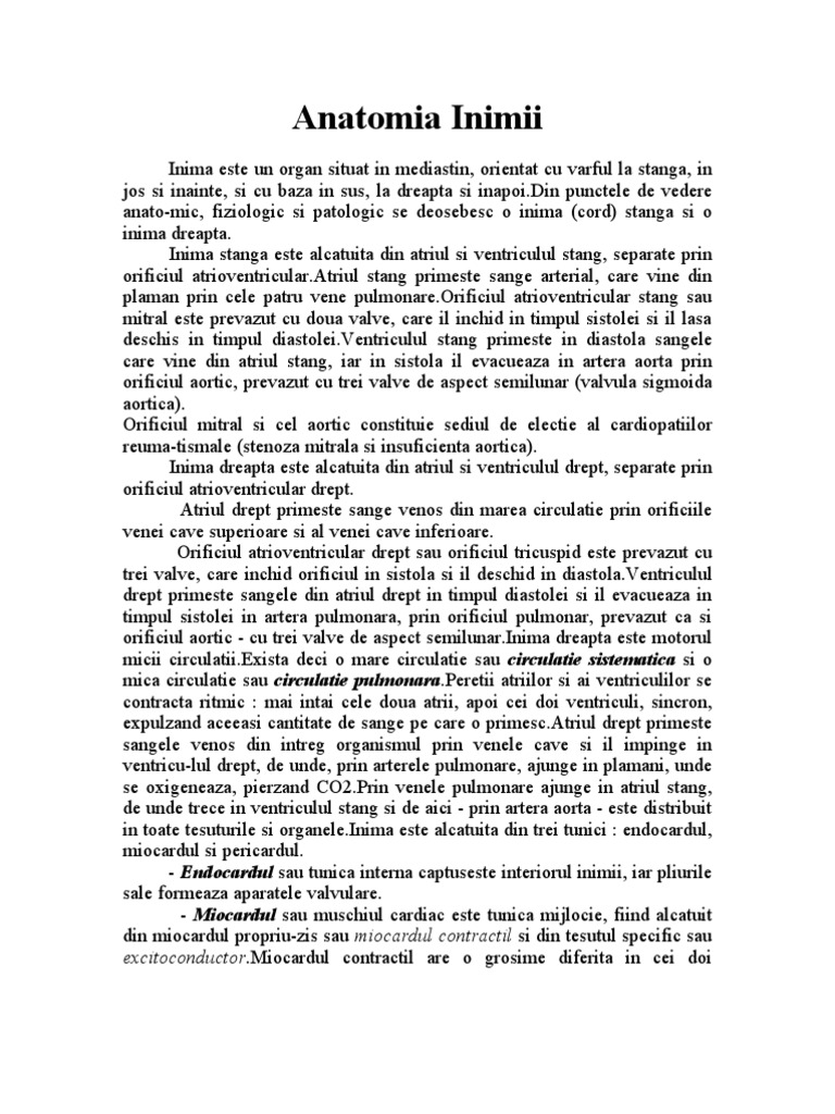 Anatomia Inimii | PDF