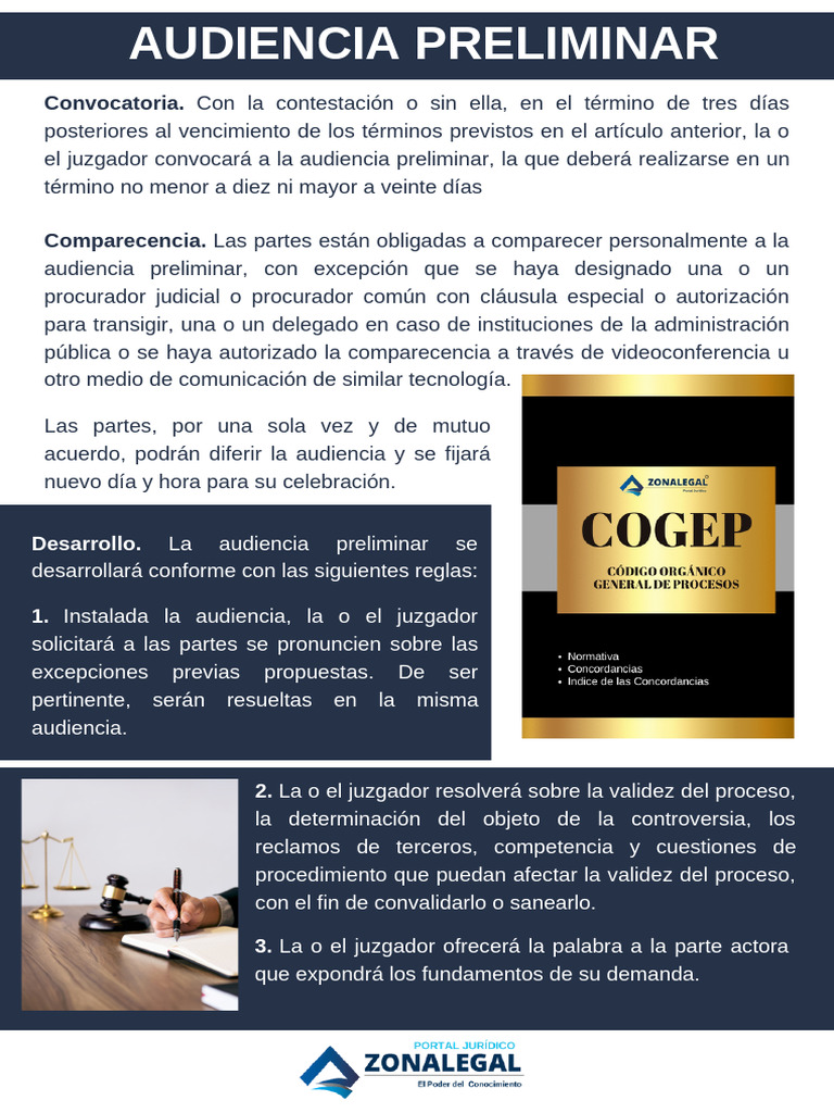 Proceso de Audiencia Preliminar en Juicios | PDF | Justicia | Crimen y ...