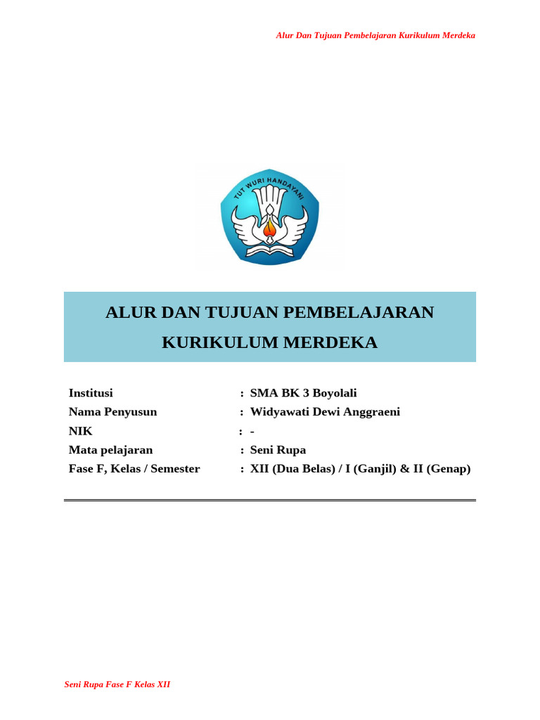 Pembelajaran Seni Rupa Kelas XII | PDF