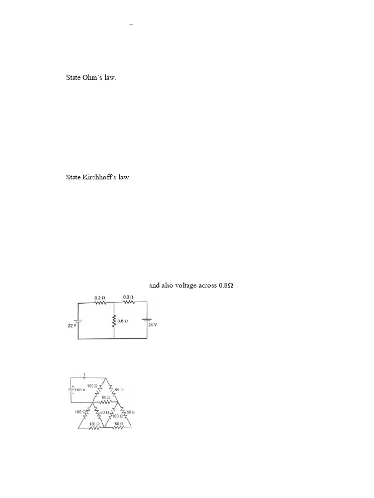 Electrical and Electronics Engineering Concepts | PDF | Electrical ...