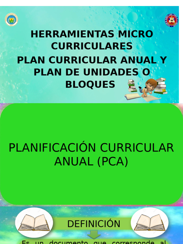 Guía de Planificación Curricular Anual | PDF | Plan de estudios ...