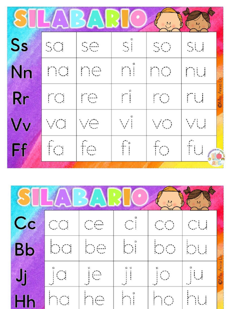 Silabas | PDF