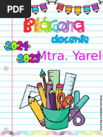 Bitacora de Docente 2025 - 2026 | PDF