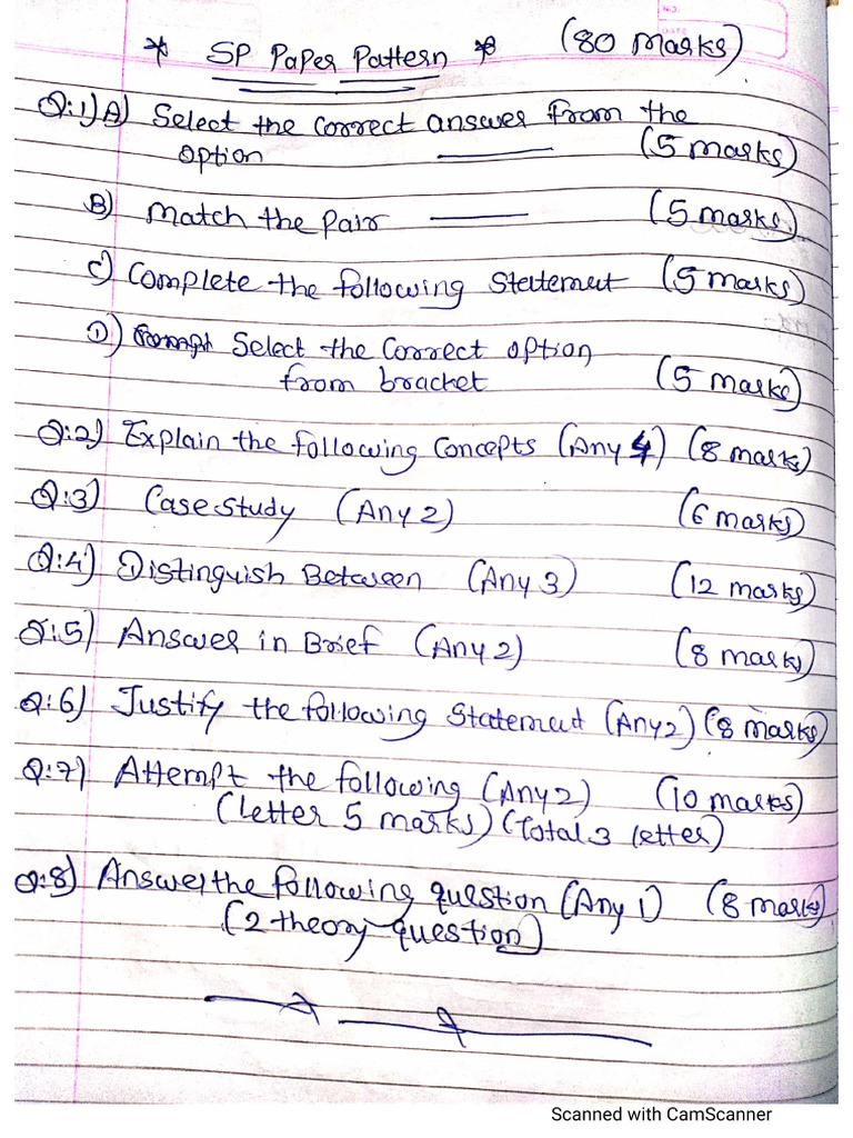 Imp of SP by Abdullah Sir | PDF