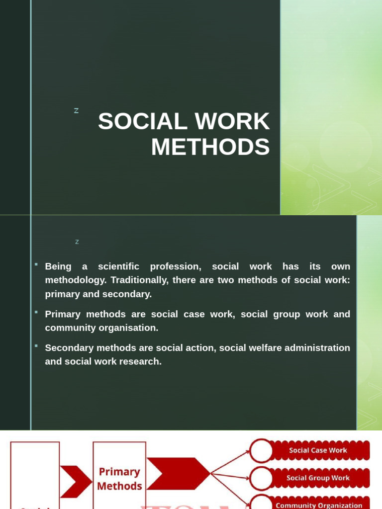 Primary and Secondary Methods of Social Work | PDF | Social Work ...