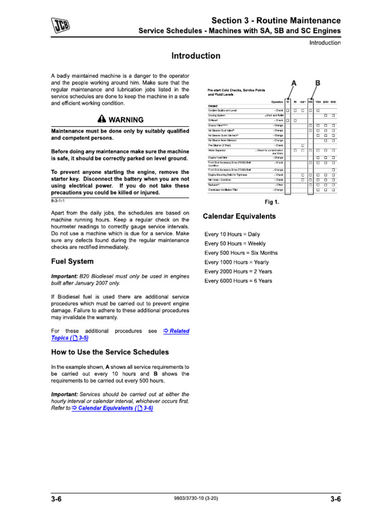 Maintenance Specification TH 540-170 | PDF
