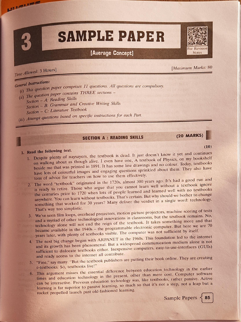 10 English SPQ 3 25 | PDF