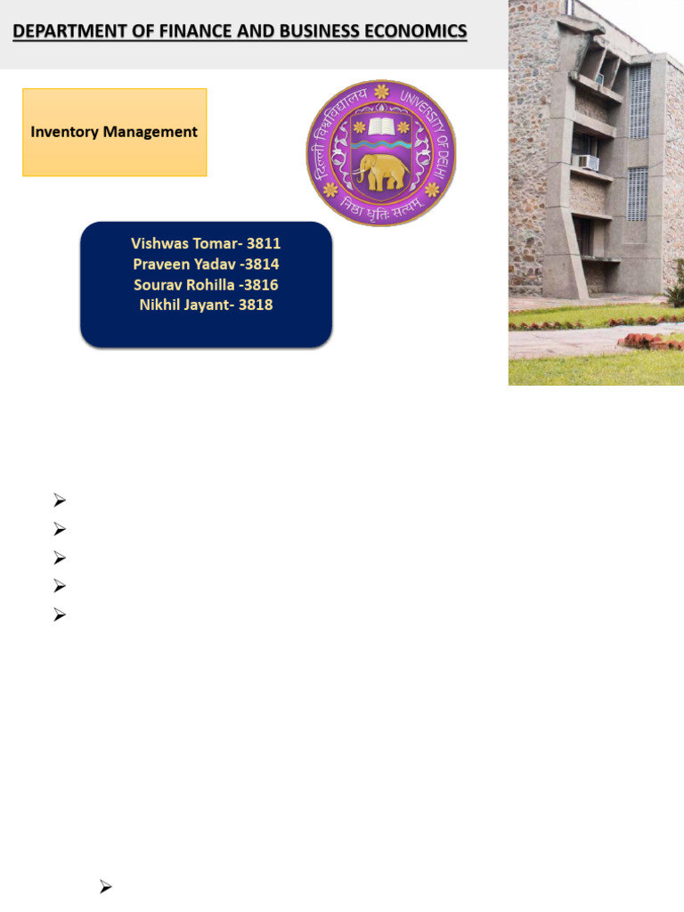 inventoryAF final | PDF | Inventory | Lean Manufacturing