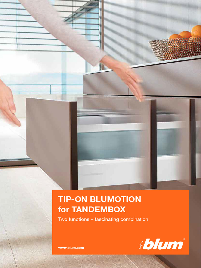 TIP-ON BLUMOTION for TANDEMBOX Drawers | PDF