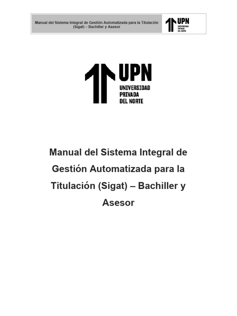 Guía para Usar Sigat en Titulación | PDF | Archivo de computadora ...