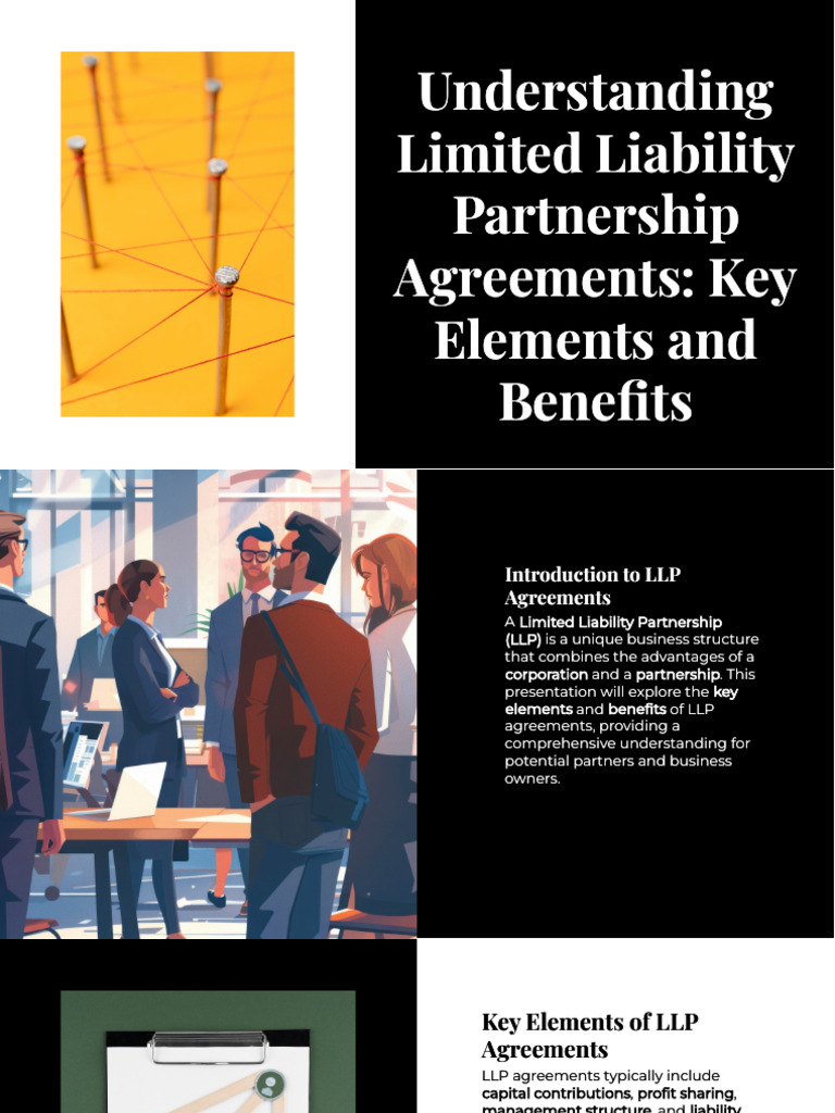 Wepik Understanding Limited Liability Partnership Agreements Key ...