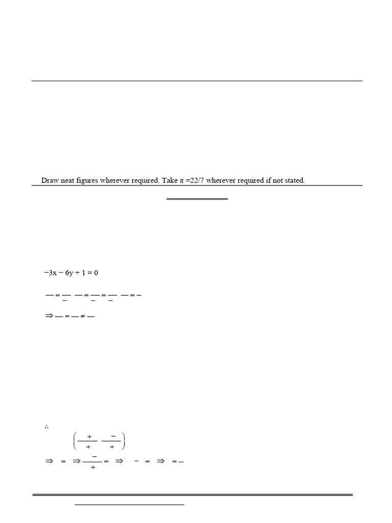 Maths Class X Sample Paper Test 08 For Board Exam 2025 Answers | PDF ...