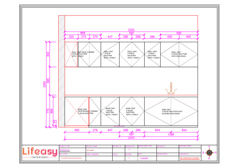Residential Kitchen Unit Designs | PDF