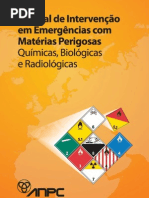 Manual de Intervenção em Emergências com Matérias Perigosas
