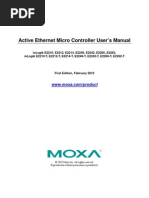 Active Ethernet Micro Controller Users Manual v1