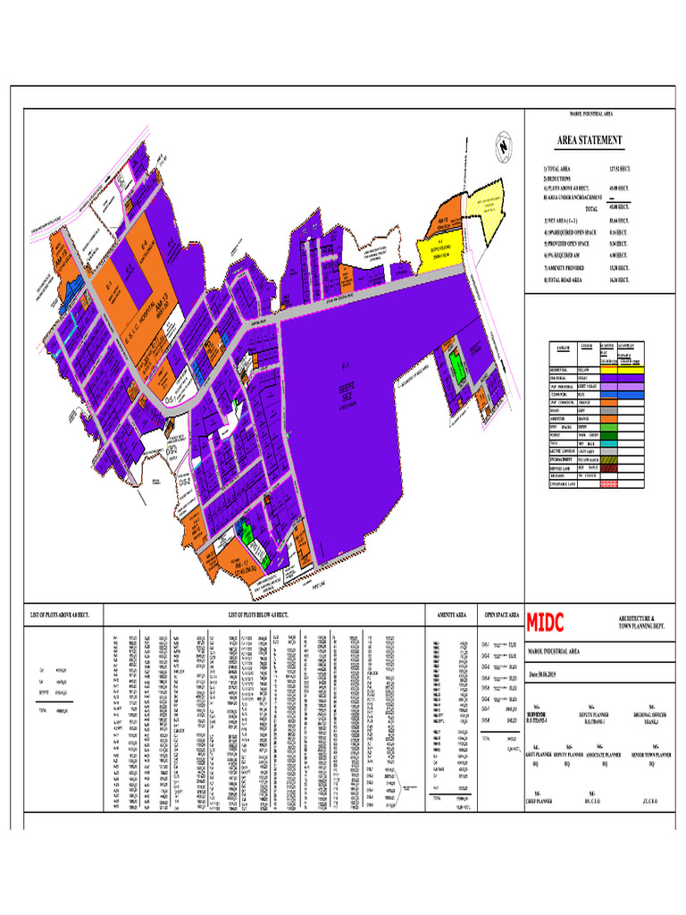 Marol MIDC Map Laout | PDF