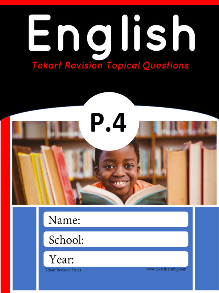 Tekart P4 English Revision Guide | PDF | Grammatical Gender | Plural