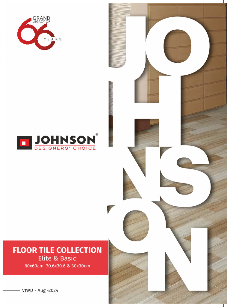 Johnson Tiles Floor Collection Catalogue | PDF | Tile | Cement