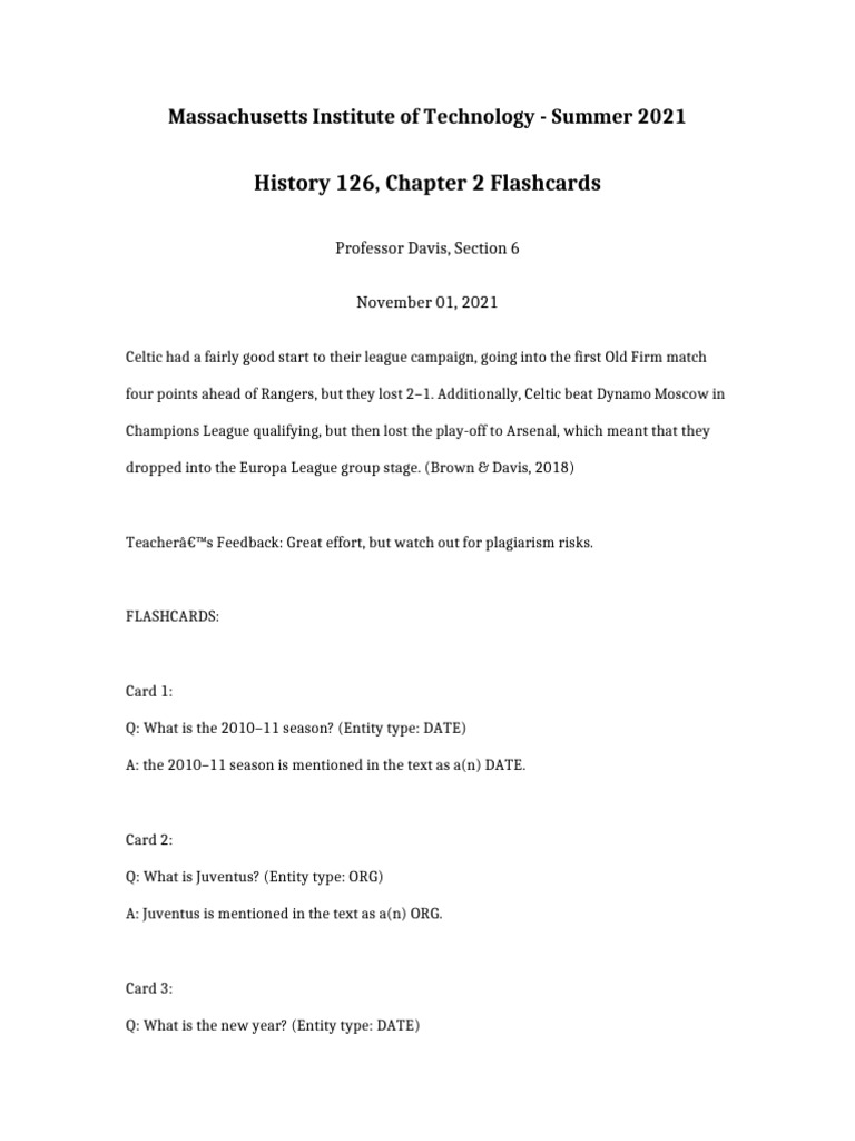 History 126 Chapter 2 Flashcards | PDF