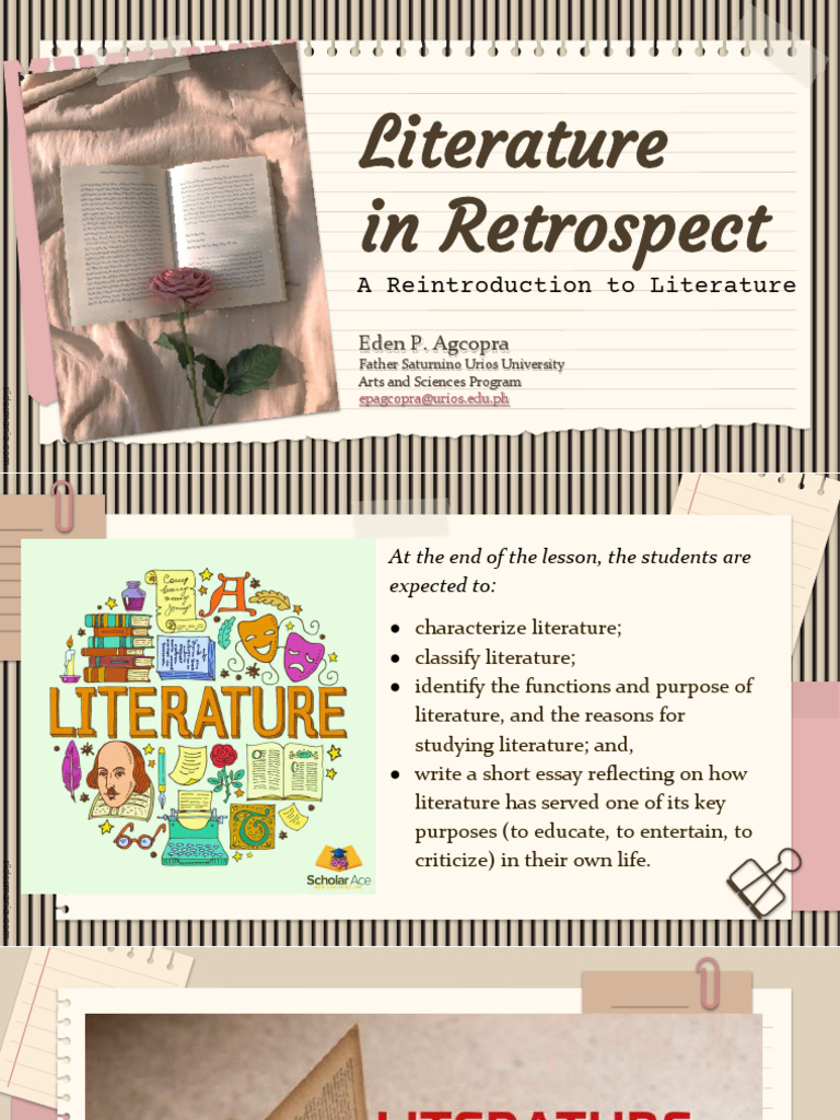 Understanding Literature's Purpose and Genres | PDF | Genre | Poetry