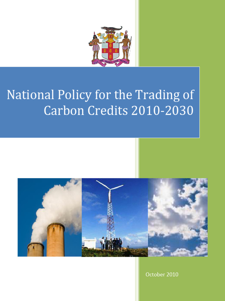 Draft Trading of Carbon Credits Policy 0 | PDF | Kyoto Protocol ...