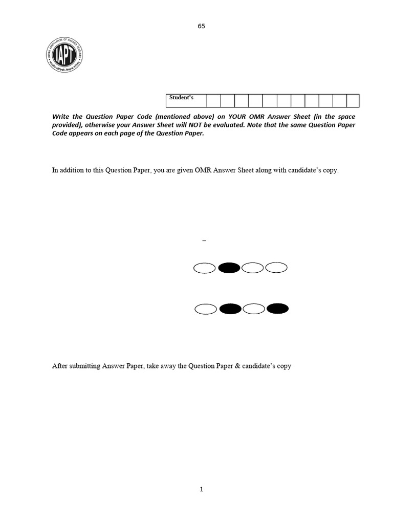 NSEP 2024 Exam Instructions and Details | PDF | Electron | Force
