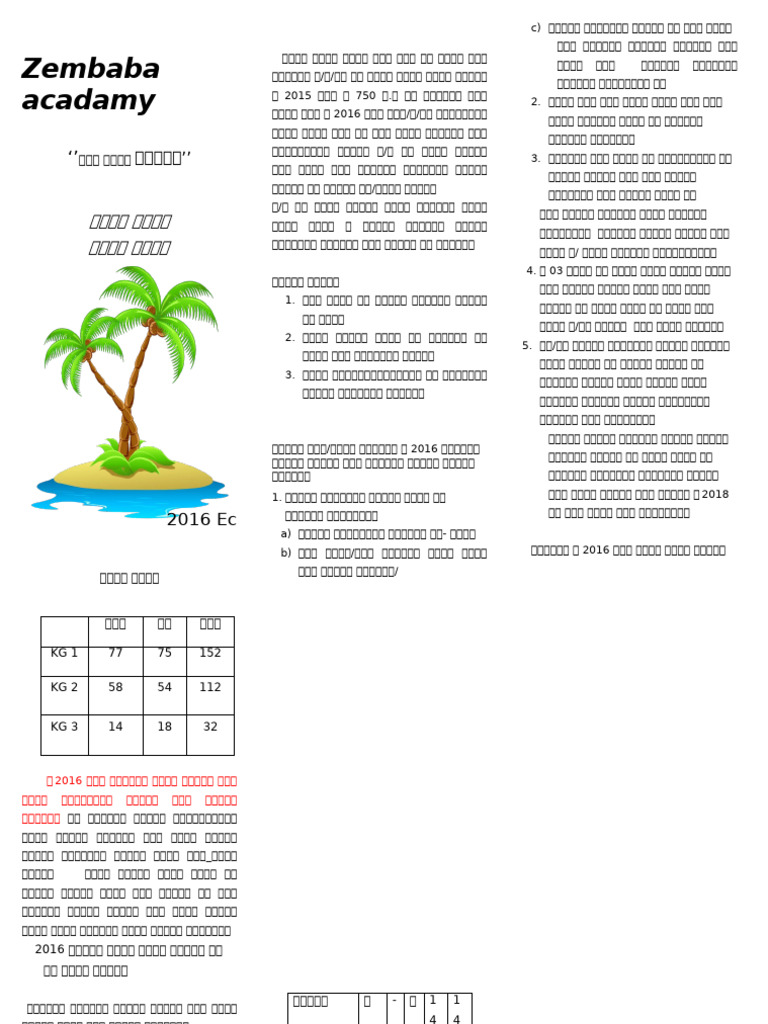 Zembaba Acadamy | PDF