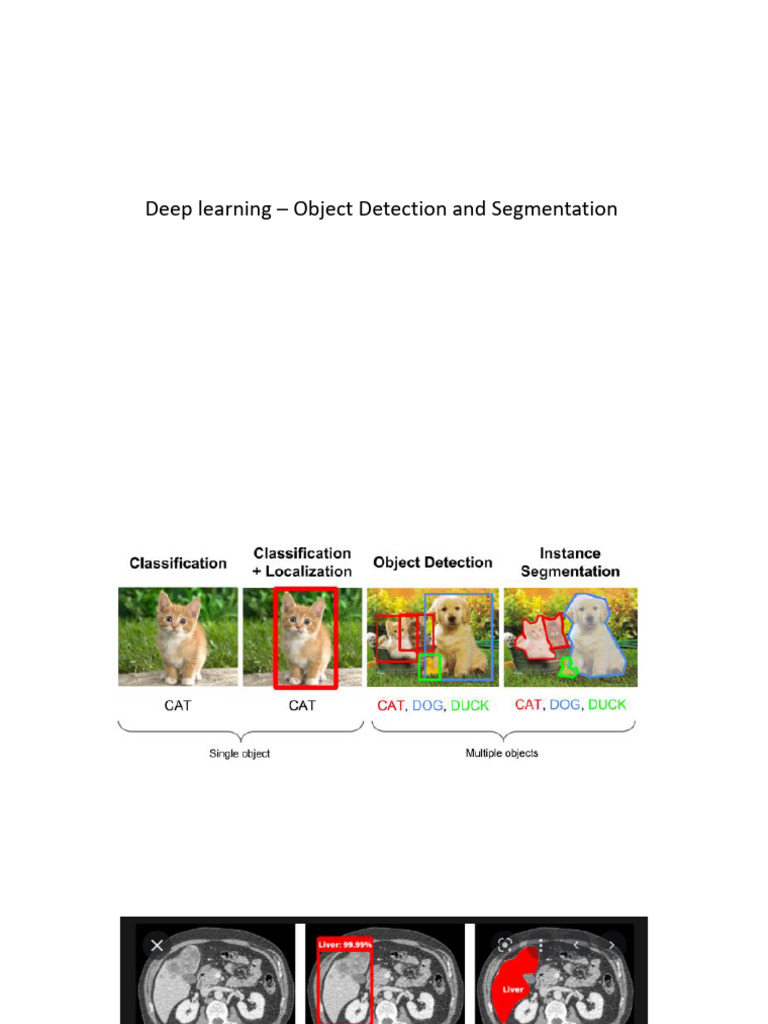 Deep Learning for Object Detection & Segmentation | PDF | Image ...