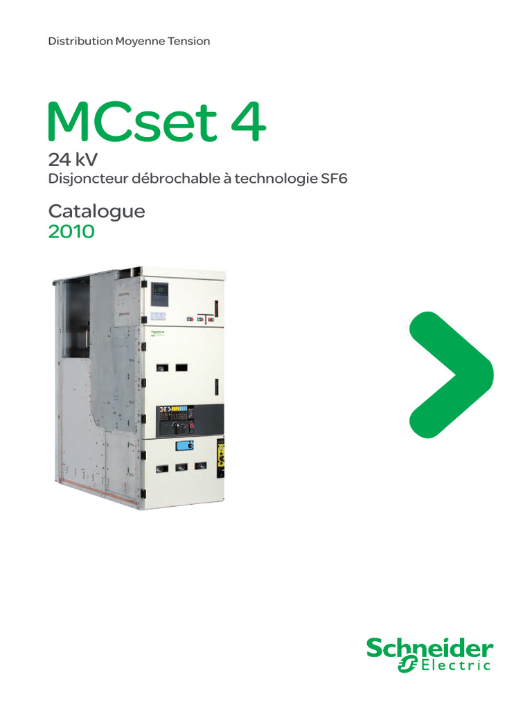Solutions MCset pour distribution 24 kV | PDF | Internet | Internet et Web