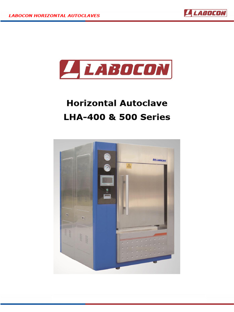 Labocon Horizontal Autoclaves Overview | PDF | Sterilization ...