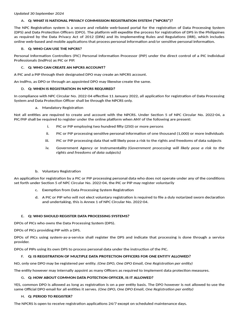 NPC Registration System Overview | PDF | Franchising | Business
