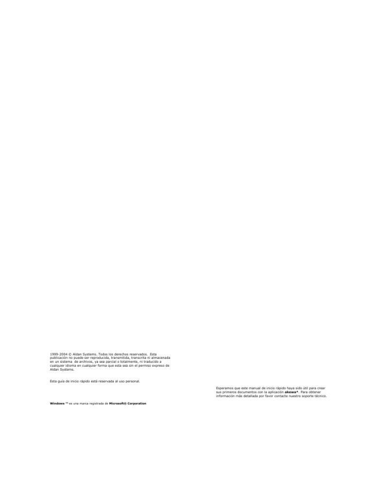 Quick Start ES | PDF | Microsoft Windows | Archivo de computadora