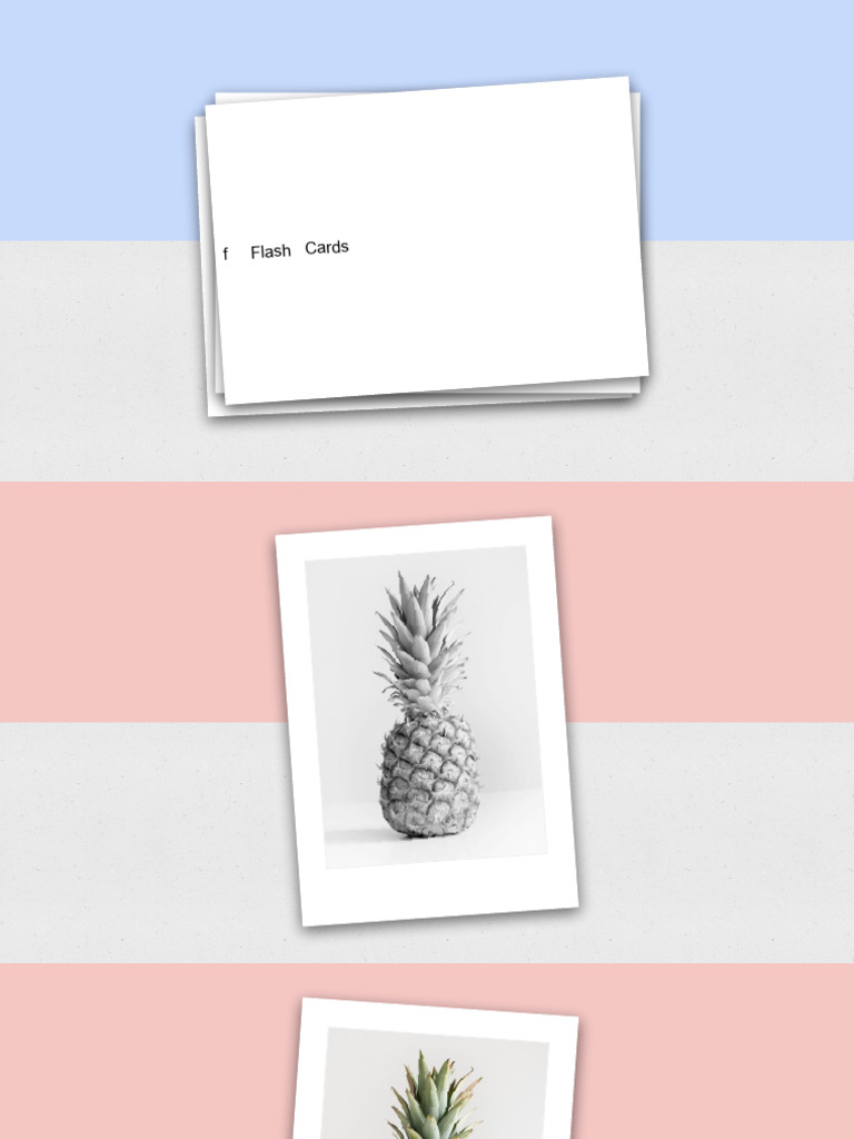 Flash Cards de Vocabulario Básico | PDF