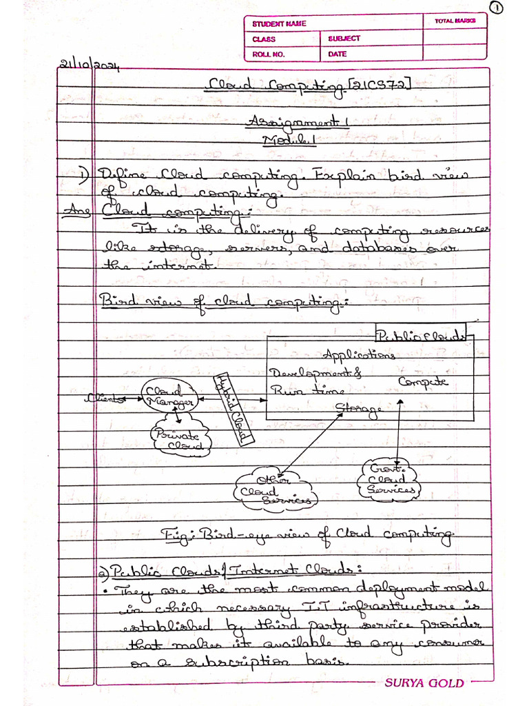 CC Assignment 1 | PDF